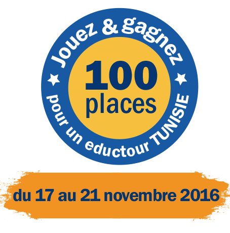 Jouez et gagnez 100 places pour un Eductour en Tunisie